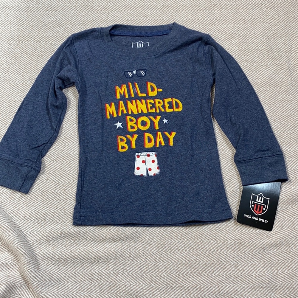Wes and Willy Long Sleeve Tshirt